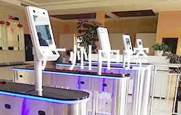 人證核驗ID700聯(lián)動閘機項目
